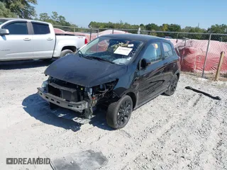 2024 Mitsubishi Mirage Black Edition with VIN ML32AWHJ3RH005569, listed as a IAAI auction lot 40706016 with 3855 miles. Bid and sale history available at carsss.com. Image 19.
