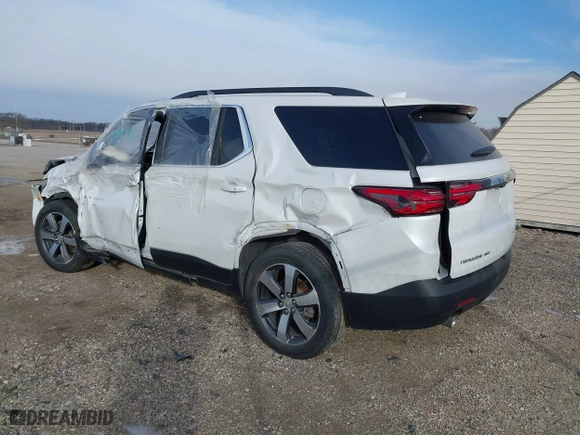 2022 Chevrolet Traverse LT Leather with VIN 1GNEVHKW6NJ130204, listed as a IAAI auction lot 41357252 with 74,938 mi miles. Bid and sale history available at carsss.com. Image 3.