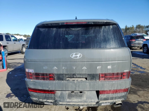 2024 Hyundai Santa Fe SE with VIN 5NMP1DGLXRH010566, listed as a Copart auction lot 45411195 with 7,988 mi miles and Salvage title. Bid and sale history available at DreamBid. Image 6.