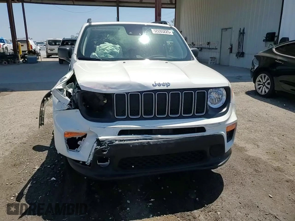 2023 Jeep Renegade Latitude with VIN ZACNJDB13PPP25545, listed as a Copart auction lot 52285225 with 38,394 mi miles and Non Repairable. Bid and sale history available at carsss.com. Image 14.