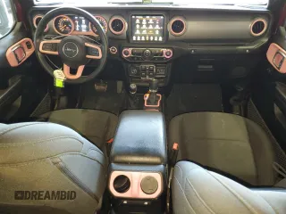 2021 Jeep Wrangler Unlimited Sport Altitude with VIN 1C4HJXDN7MW704830, listed as a Copart auction lot 84948044 with 42,321 mi miles and Salvage title. Bid and sale history available at DreamBid. Image 8.