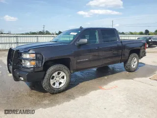 2015 Chevrolet Silverado 1500 LT with VIN 3GCUKRECXFG460919, listed as a Copart auction lot 51532965 with 158,025 mi miles and Salvage Title. Bid and sale history available at carsss.com. Image 1.