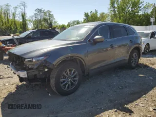 2021 Mazda CX-9 Touring z VIN JM3TCBCY7M0515088, wystawiony jako Copart lot #53481665 z przebiegiem 66 381 mil mil oraz Szkoda całkowita • Salvage title. Historia ofert i sprzedaży dostępna na DreamBid. Obrazek 1.