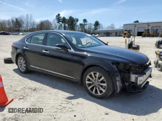 2012 Lexus LS 460 with VIN JTHCL5EF0C5015098, listed as a Copart auction lot 52645535 with 156,900 mi miles and Clean title. Bid and sale history available at DreamBid. Image 4.