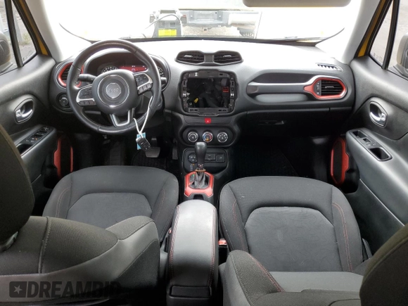 2017 Jeep Renegade Trailhawk with VIN ZACCJBCB8HPE96285, listed as a Copart auction lot 59557855 with 170,837 mi miles and Salvage title. Bid and sale history available at DreamBid. Image 8.