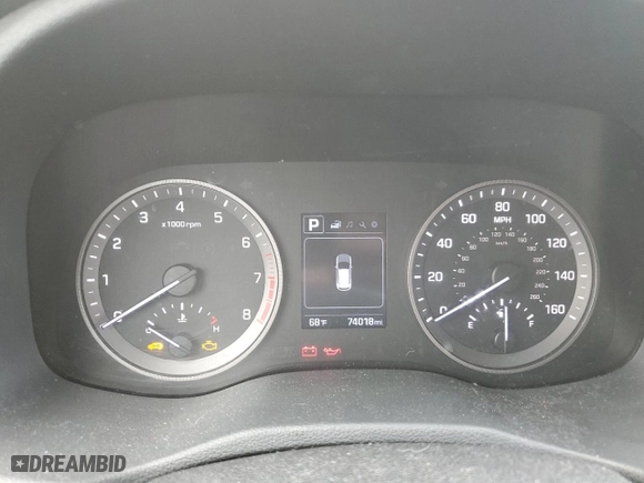 2017 Hyundai Tucson Limited with VIN KM8J3CA24HU402729, listed as a Copart auction lot 53141345 with 74,018 mi miles and Clean Title. Bid and sale history available at carsss.com. Image 9.