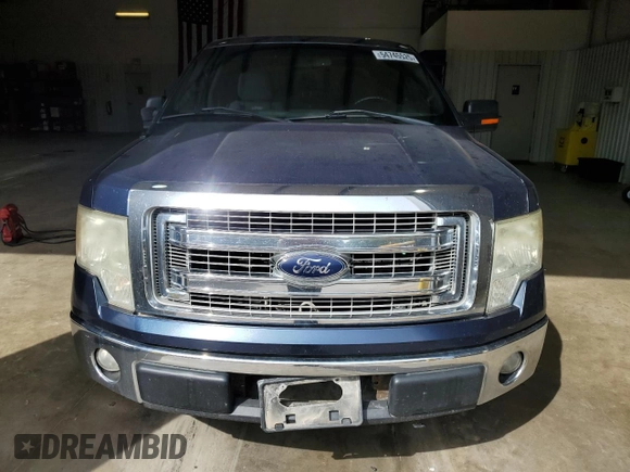 2013 Ford F-150 XL with VIN 1FTFW1CF1DFA60838, listed as a Copart auction lot 54745525 with 226,670 mi miles and Salvage Title. Bid and sale history available at carsss.com. Image 5.