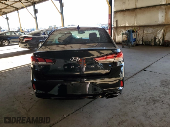 2018 Hyundai Sonata Limited with VIN 5NPE34AF4JH623388, listed as a Copart auction lot 55158565 with 95,693 mi miles and Salvage Title. Bid and sale history available at DreamBid. Image 6.