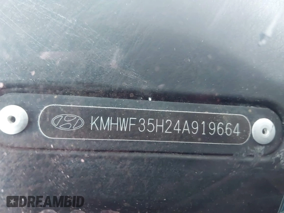 2004 Hyundai Sonata GLS with VIN KMHWF35H24A919664, listed as a IAAI auction lot 41721526 with 99,830 mi miles and . Bid and sale history available at DreamBid. Image 12.