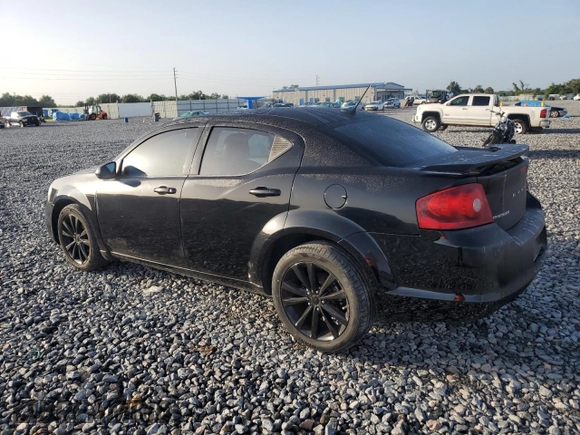 2013 Dodge Avenger SXT with VIN 1C3CDZCG1DN628564, listed as a Copart auction lot 61000835 with 38,975 mi miles and Salvage title. Bid and sale history available at DreamBid. Image 2.