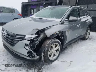 2024 Hyundai Tucson SEL with VIN KM8JBCDE1RU310083, listed as a Copart auction lot 49471535 with 21,731 mi miles and Salvage Title. Bid and sale history available at DreamBid. Image 1.