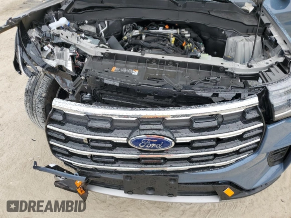 2025 Ford Explorer Active with VIN 1FMUK7DHXSGA16958, listed as a Copart auction lot 84375464 with 1,876 mi miles and Non Repairable. Bid and sale history available at carsss.com. Image 13.