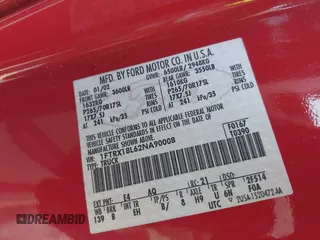 2002 Ford F-150 XL with VIN 1FTRX18L62NA90008, listed as a IAAI auction lot 41491974 with Not provided miles and . Bid and sale history available at DreamBid. Image 9.