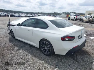 2024 BMW 2 Series 230i with VIN 3MW23CM05R8E25175, listed as a IAAI auction lot 41803015 with 18,601 mi miles and . Bid and sale history available at carsss.com. Image 3.