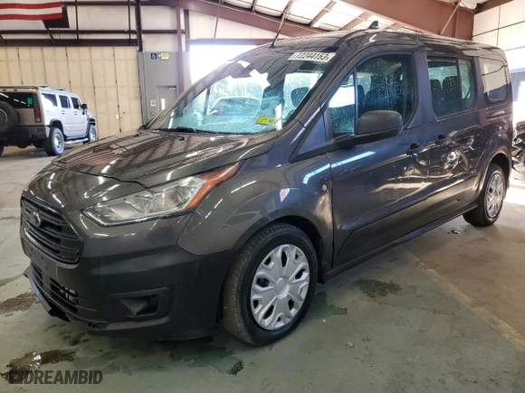 2020 Ford Transit Connect Wagon XL with VIN NM0GE9E25L1437082, listed as a Copart auction lot 72244153 with 180,240 mi miles. Bid and sale history available at carsss.com. Image 1.
