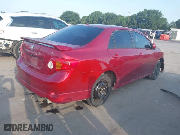 2010 Toyota Corolla with VIN 1NXBU4EE5AZ261543, listed as a IAAI auction lot 42214774 with 179,539 mi miles and . Bid and sale history available at carsss.com. Image 4.