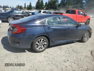 2016 Honda Civic Sedan EX with VIN 19XFC2F84GE215098, listed as a Copart auction lot 53055735 with 35,732 mi miles and Salvage Title. Bid and sale history available at carsss.com. Image 3.