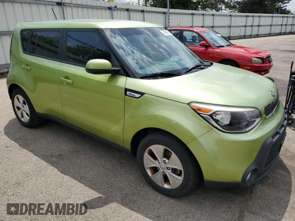 2015 Kia Soul with VIN KNDJN2A22F7777927, listed as a Copart auction lot 54880945 with 111,276 mi miles and Clean Title. Bid and sale history available at DreamBid. Image 4.