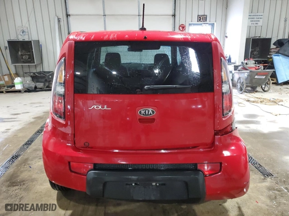 2010 Kia Soul + with VIN KNDJT2A27A7063886, listed as a Copart auction lot 51140355 with 219,124 mi miles and Salvage Title. Bid and sale history available at carsss.com. Image 6.