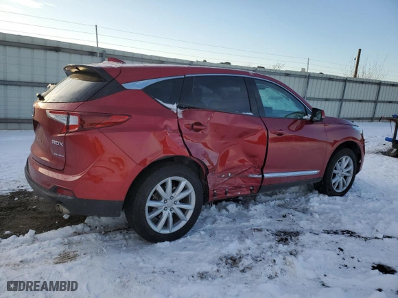2020 Acura RDX with VIN 5J8TC2H3XLL025054, listed as a Copart auction lot 42303705 with 81,741 mi miles and Salvage Title. Bid and sale history available at carsss.com. Image 3.