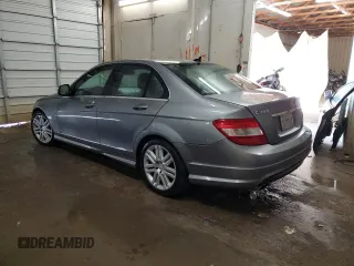 2009 Mercedes-Benz C 300 Sport with VIN WDDGF54X39F225434, listed as a Copart auction lot 53141085 with 194,350 mi miles and Salvage title. Bid and sale history available at DreamBid. Image 2.