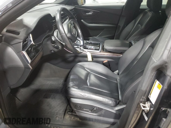 2019 Audi Q8 Premium Plus with VIN WA1EVAF1XKD004270, listed as a Copart auction lot 61906285 with 106,784 mi miles and Salvage title. Bid and sale history available at DreamBid. Image 7.