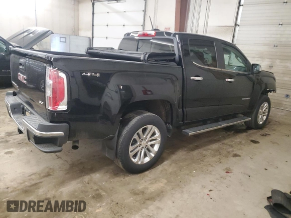 2019 GMC Canyon 4WD SLT with VIN 1GTG6DEN1K1316934, listed as a Copart auction lot 46669405 with 47,616 mi miles and Salvage Title. Bid and sale history available at carsss.com. Image 3.