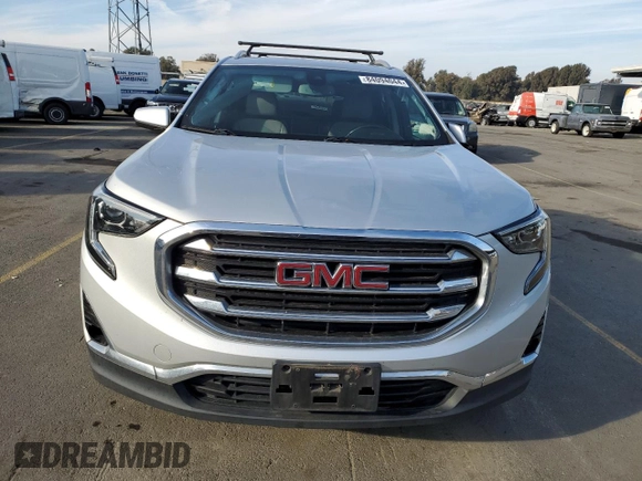 2019 GMC Terrain SLT with VIN 3GKALVEX2KL202640, listed as a Copart auction lot 84094044 with 84,574 mi miles and Salvage Title. Bid and sale history available at carsss.com. Image 5.