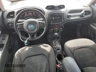 2017 Jeep Renegade Altitude с VIN ZACCJABB6HPE65984, выставлен на аукционе Copart как лот 55086095 с пробегом 109 727 миль миль и Списание • Salvage title. История ставок и продаж доступна на DreamBid. Изображение 8.
