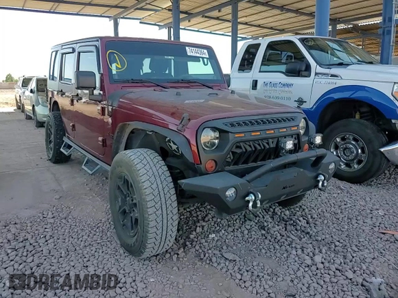 2008 Jeep Wrangler Unlimited X with VIN 1J4GB39128L650605, listed as a Copart auction lot 74144364 with 157,264 mi miles and Salvage Title. Bid and sale history available at DreamBid. Image 11.