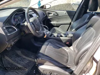 2015 Chrysler 200 C with VIN 1C3CCCCG9FN513908, listed as a Copart auction lot 50049225 with 135,742 mi miles and Salvage Title. Bid and sale history available at carsss.com. Image 7.