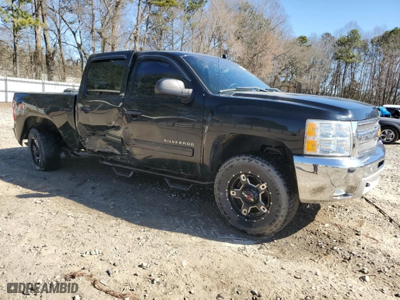2012 Chevrolet Silverado 1500 LT with VIN 3GCPCSE08CG155633, listed as a Copart auction lot 46788285 with 238,225 mi miles and Salvage Title. Bid and sale history available at carsss.com. Image 4.