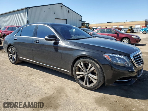 2015 Mercedes-Benz S 550 with VIN WDDUG8FB8FA120822, listed as a Copart auction lot 53850365 with 113,301 mi miles and Clean title. Bid and sale history available at DreamBid. Image 4.