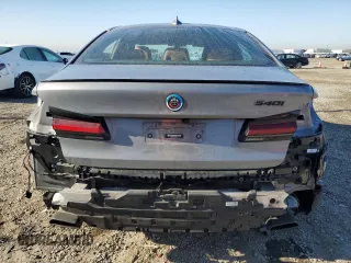 2023 BMW 5 Series 540i with VIN WBA53BJ06PWY00135, listed as a Copart auction lot 46426125 with 49,024 mi miles and Salvage title. Bid and sale history available at DreamBid. Image 6.