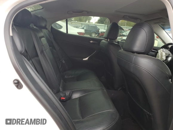 2011 Lexus IS 350 with VIN JTHBE5C22B5028245, listed as a Copart auction lot 80167104 with 0 mi miles and Salvage Title. Bid and sale history available at carsss.com. Image 11.