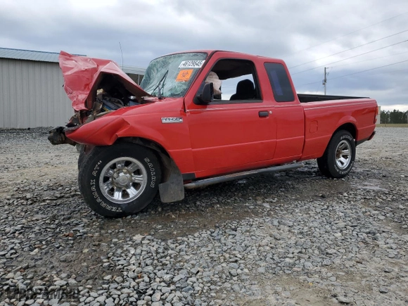 2006 Ford Ranger STX with VIN 1FTYR44U46PA50137, listed as a Copart auction lot 46129545 with 0 mi miles and Non Repairable. Bid and sale history available at carsss.com. Image 1.