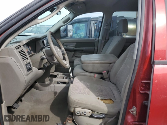 2007 Dodge Ram 2500 SLT with VIN 3D7KR29C07G714312, listed as a Copart auction lot 75100974 with 0 mi miles and Non Repairable. Bid and sale history available at carsss.com. Image 7.