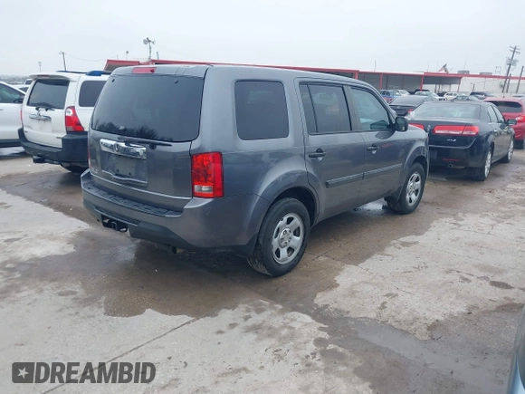 2015 Honda Pilot LX with VIN 5FNYF3H23FB009018, listed as a IAAI auction lot 41530286 with 274,232 mi miles and . Bid and sale history available at DreamBid. Image 4.