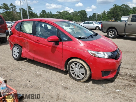 2016 Honda Fit LX with VIN JHMGK5H54GX010407, listed as a Copart auction lot 60127785 with 70,089 mi miles and Salvage title. Bid and sale history available at DreamBid. Image 4.
