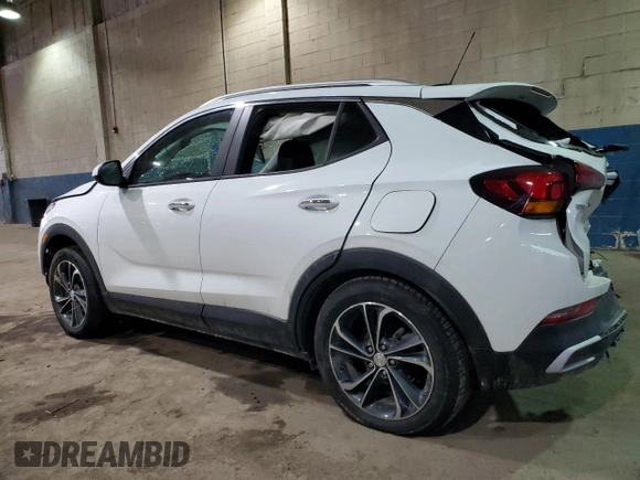 2022 Buick Encore GX Select with VIN KL4MMDS29NB119358, listed as a Copart auction lot 41794895 with 37,264 mi miles and Non repairable. Bid and sale history available at DreamBid. Image 2.