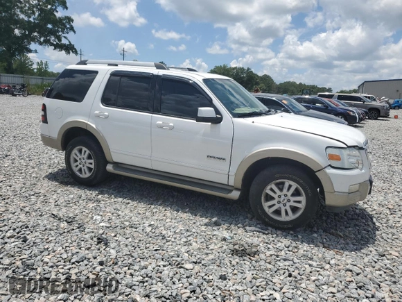 2006 Ford Explorer Eddie Bauer with VIN 1FMEU74856UB28587, listed as a Copart auction lot 62789585 with 117,392 mi miles and Salvage title. Bid and sale history available at DreamBid. Image 4.