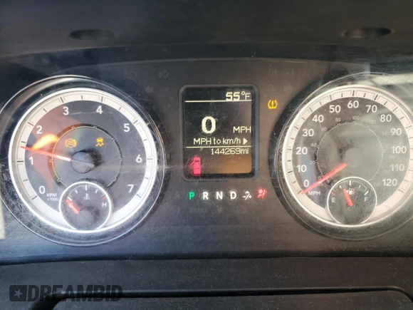 2018 Ram 1500 Tradesman with VIN 1C6RR6FG1JS299404, listed as a Copart auction lot 45655495 with 144,269 mi miles and Salvage title. Bid and sale history available at DreamBid. Image 9.