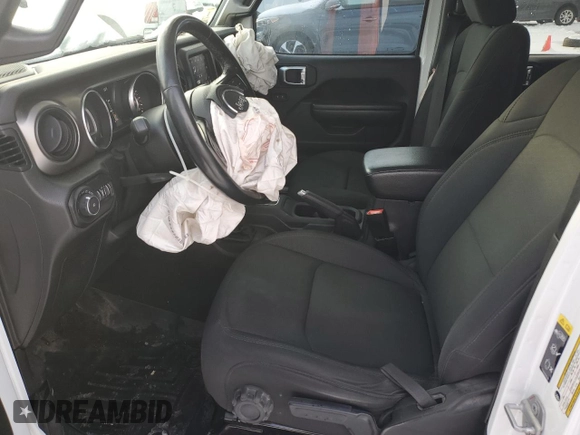 2020 Jeep Wrangler Unlimited Sport S z VIN 1C4HJXDG4LW251802, wystawiony jako Copart lot #44332775 z przebiegiem 60 901 mil mil oraz Szkoda całkowita • Salvage title. Historia ofert i sprzedaży dostępna na DreamBid. Obrazek 7.