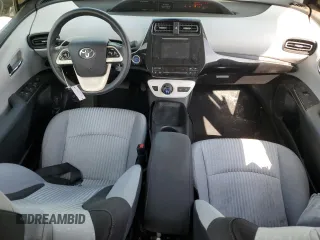 2017 Toyota Prius Two with VIN JTDKBRFU1H3045847, listed as a Copart auction lot 54266305 with 93,383 mi miles and Salvage Title. Bid and sale history available at DreamBid. Image 8.