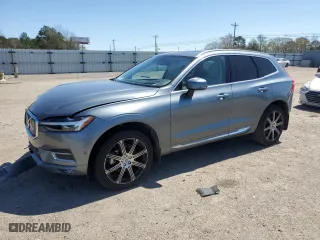2021 Volvo XC60 Inscription with VIN YV4102DL0M1784035, listed as a Copart auction lot 48709295 with 31,255 mi miles and Salvage Title. Bid and sale history available at carsss.com. Image 1.