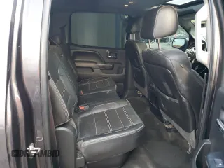 2015 GMC Sierra 2500HD available WiFi Denali with VIN 1GT120E81FF636011, listed as a Copart auction lot 46609505 with 108,242 mi miles and Salvage Title. Bid and sale history available at carsss.com. Image 12.