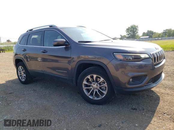 2020 Jeep Cherokee Latitude Plus z VIN 1C4PJMLB0LD619601, wystawiony jako Copart lot #62694815 z przebiegiem 42 385 mil mil oraz Szkoda całkowita • Salvage title. Historia ofert i sprzedaży dostępna na DreamBid. Obrazek 4.