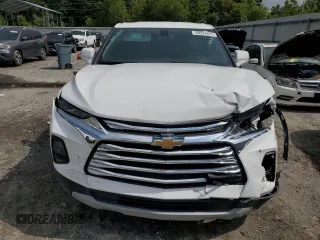2019 Chevrolet Blazer with VIN 3GNKBBRAXKS668840, listed as a Copart auction lot 58224615 with 57,556 mi miles and Salvage title. Bid and sale history available at DreamBid. Image 5.
