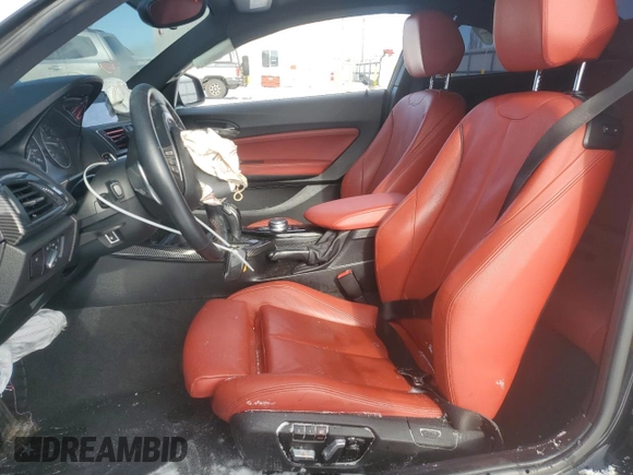 2017 BMW 2 Series 230i with VIN WBA2F9C39HV664732, listed as a Copart auction lot 44585015 with 88,917 mi miles and Salvage title. Bid and sale history available at DreamBid. Image 7.