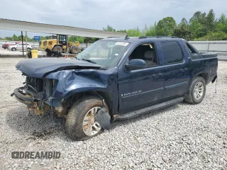 2007 Chevrolet Avalanche LTZ z VIN 3GNEC12077G166416, wystawiony jako Copart lot #52812685 z przebiegiem Nie podano mil oraz Szkoda całkowita • Salvage title. Historia ofert i sprzedaży dostępna na DreamBid. Obrazek 1.